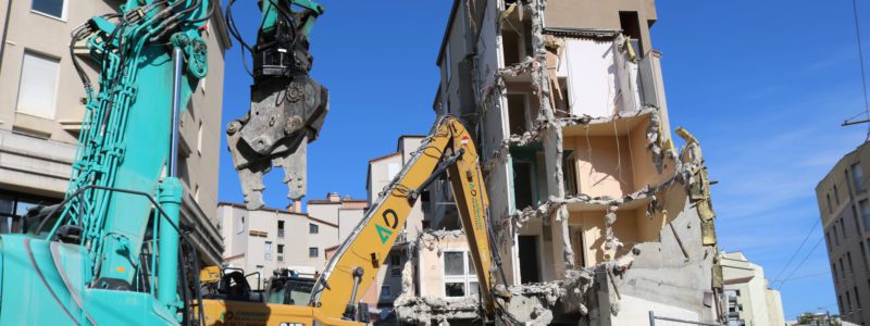 Réhabilitation de l’îlot Tarentaize 2 : démolition de 19 logements